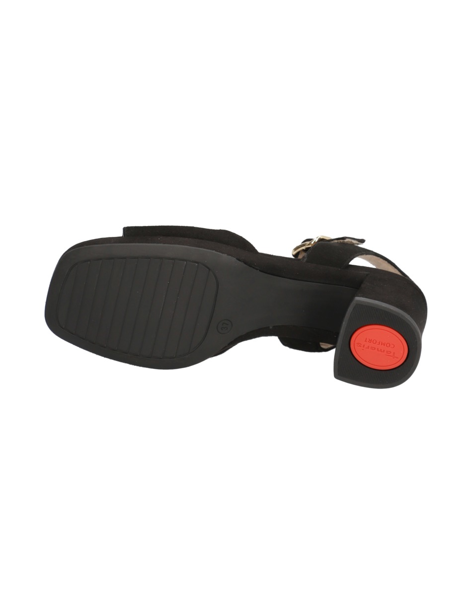 Veloursleder Sandale