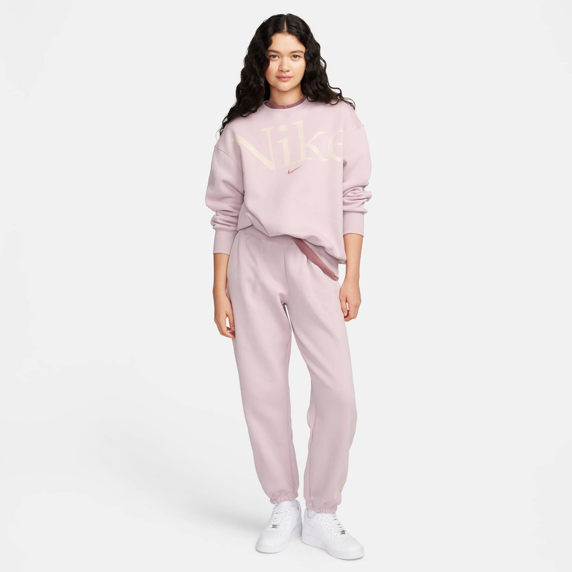 Nike Sportswear| Damen Loungewear-Sweatshirt PHOENIX FLEECE OVERSIZED LOGO CREW