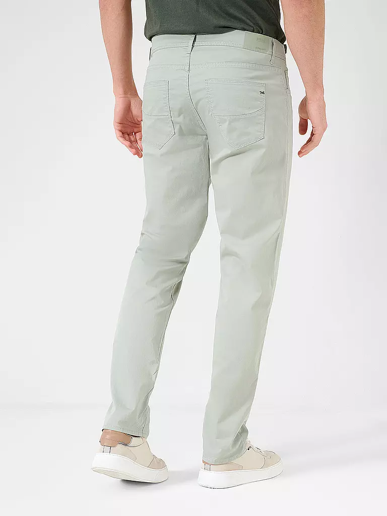 BRAX Hose Straight Fit CADIZ U  hellgrün