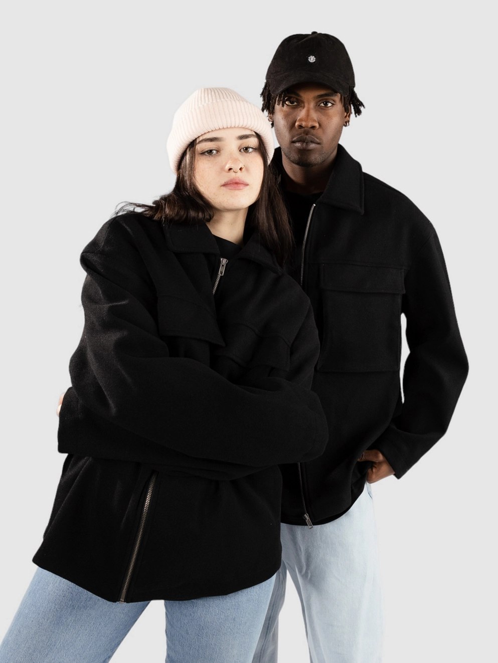 Urban Classics Big Pocket Jacket black