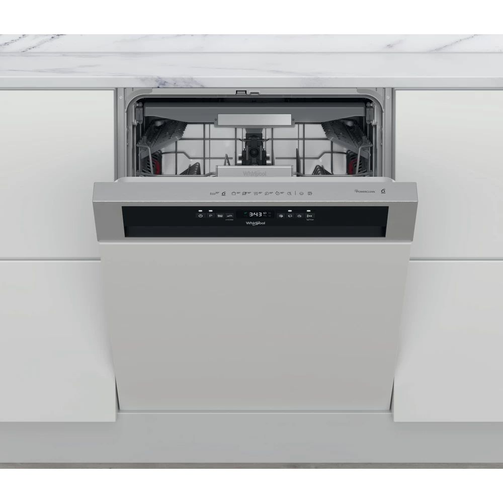 WHIRLPOOL inbouw vaatwasser WBO 3T133 PFX - met zichtbaar bedieningspaneel