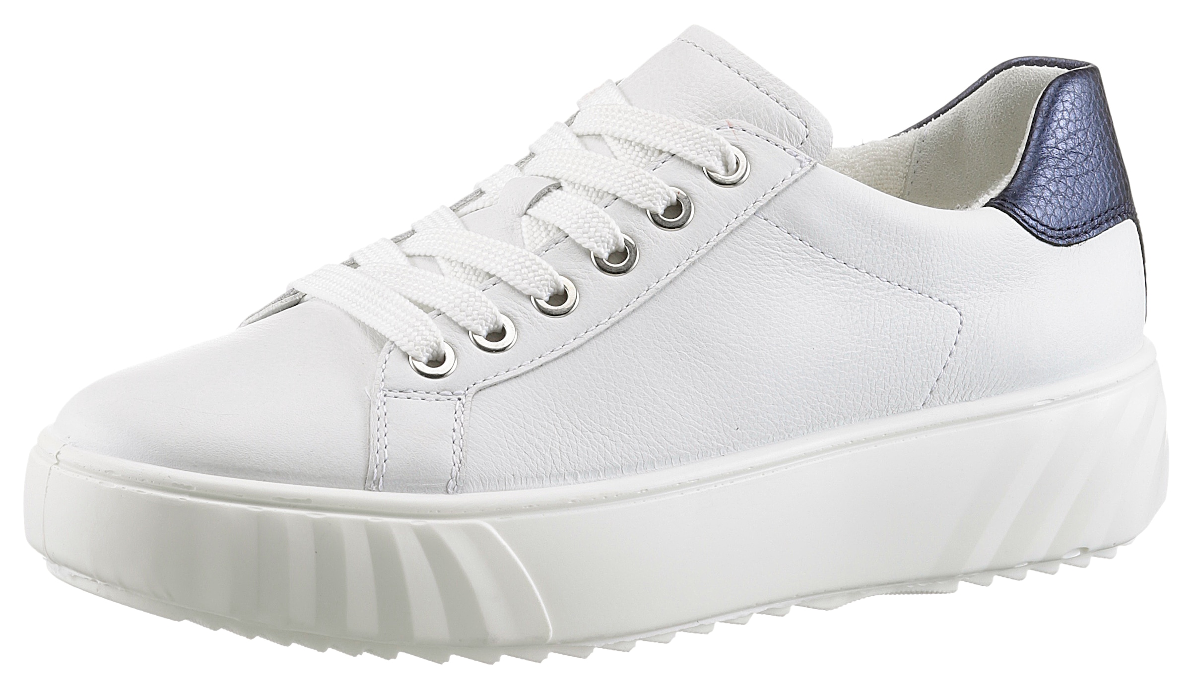 Ara Plateausneaker »MONACO«  , Freizeitschuh, Halbschuh, Schnürschuh, mit Wechselfussbett, H-Weite