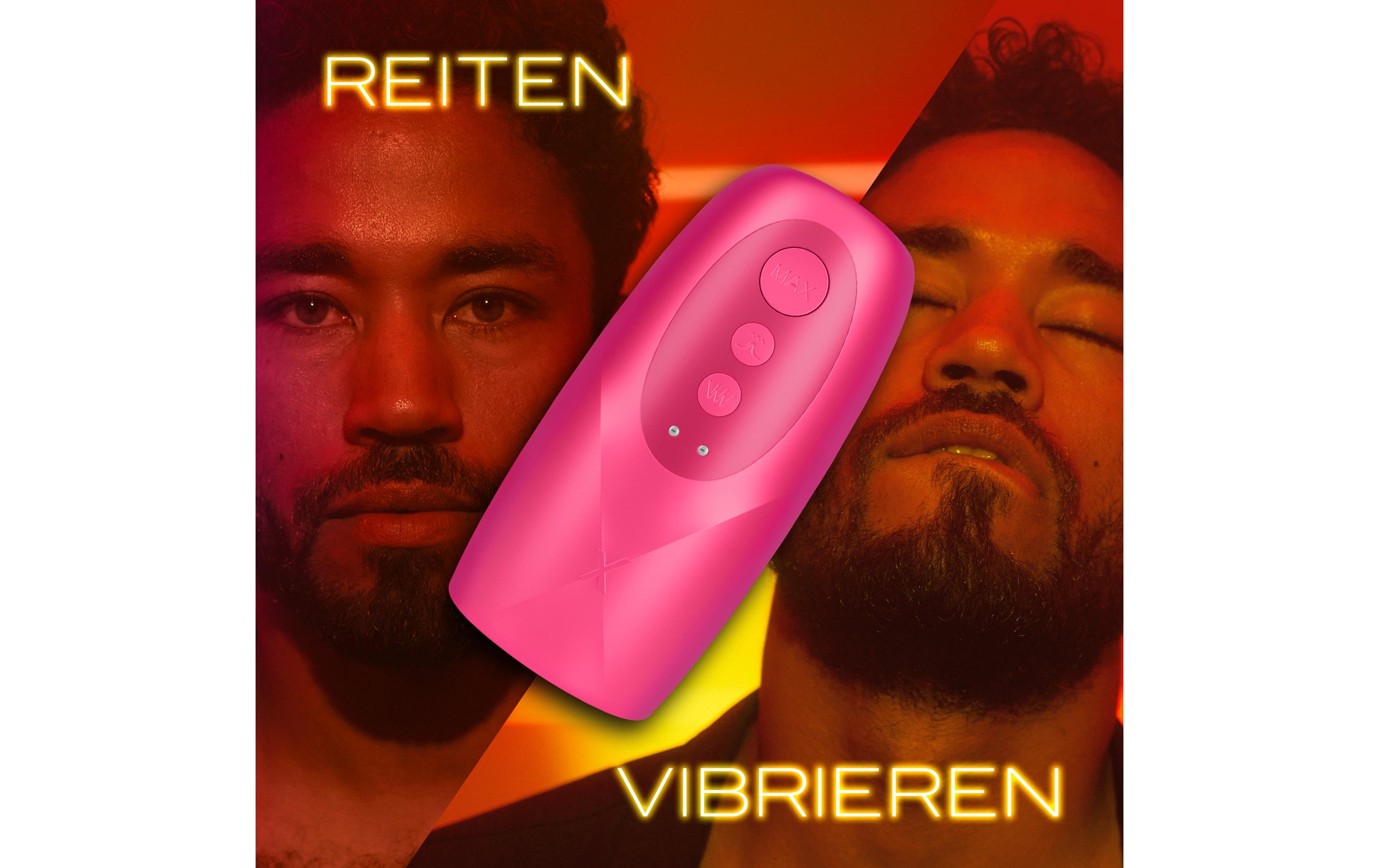 Masturbator Ride & Vibe vibrierendSextoy für den Mann mit sieben Vibrationsstufen