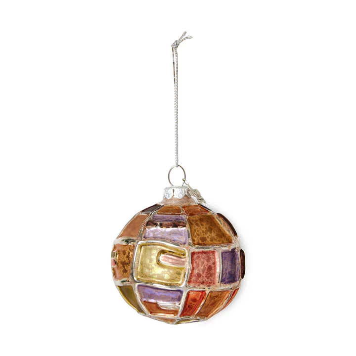 HKliving - HK Christmas Ornaments, brutalist round