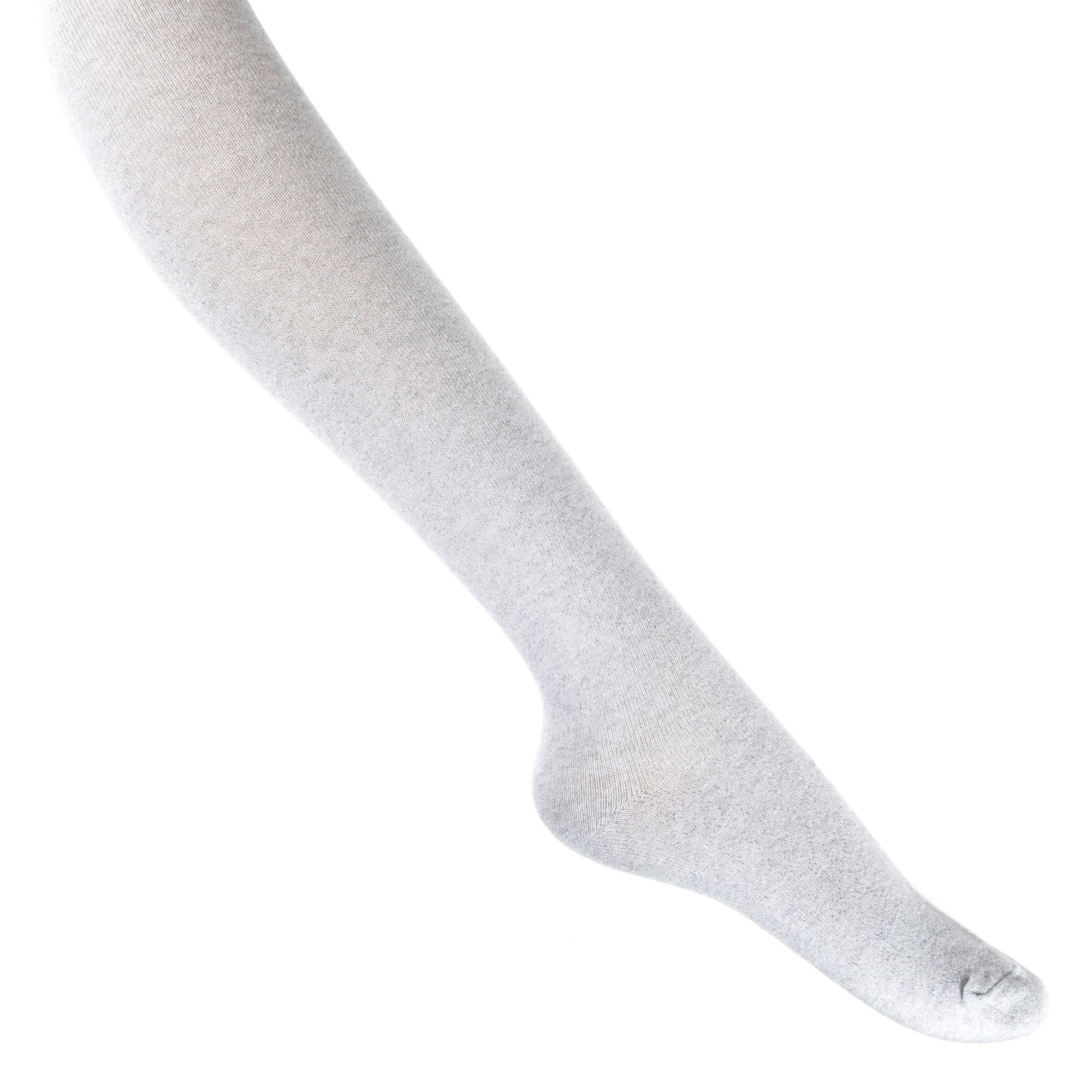 Collants/mi-bas Femme gris
