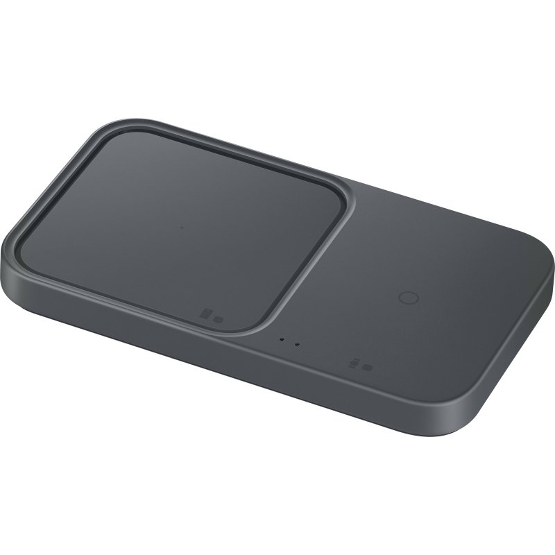 Chargeur pour téléphone mobile Samsung Pad Induction plat DUO Watch, Charge Rapide 15W (chargeur secteur non inclus) Noir