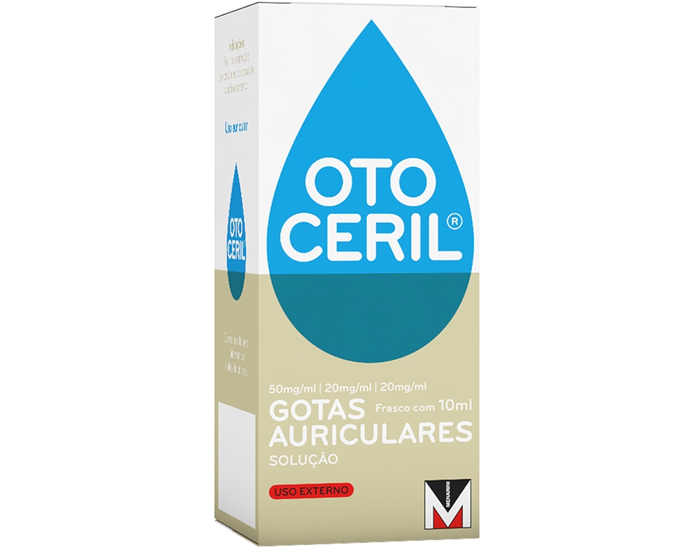 GOTAS OTOCERIL AURICULARES 50 20 20MG/ML 10ML