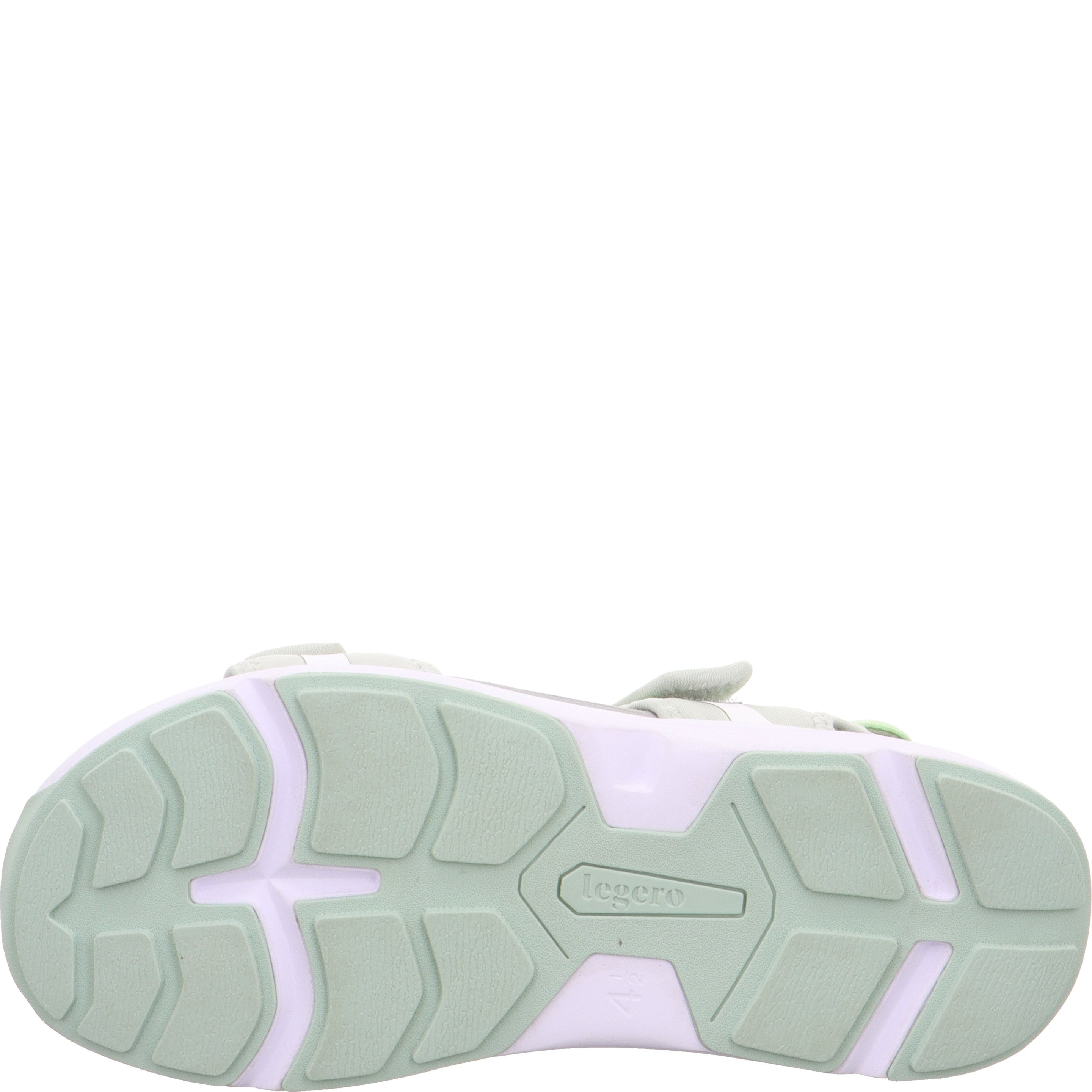 legero LIBERTY Damen  Sandale mit Klettverschluss - Farbe: Alga - Größe: 36