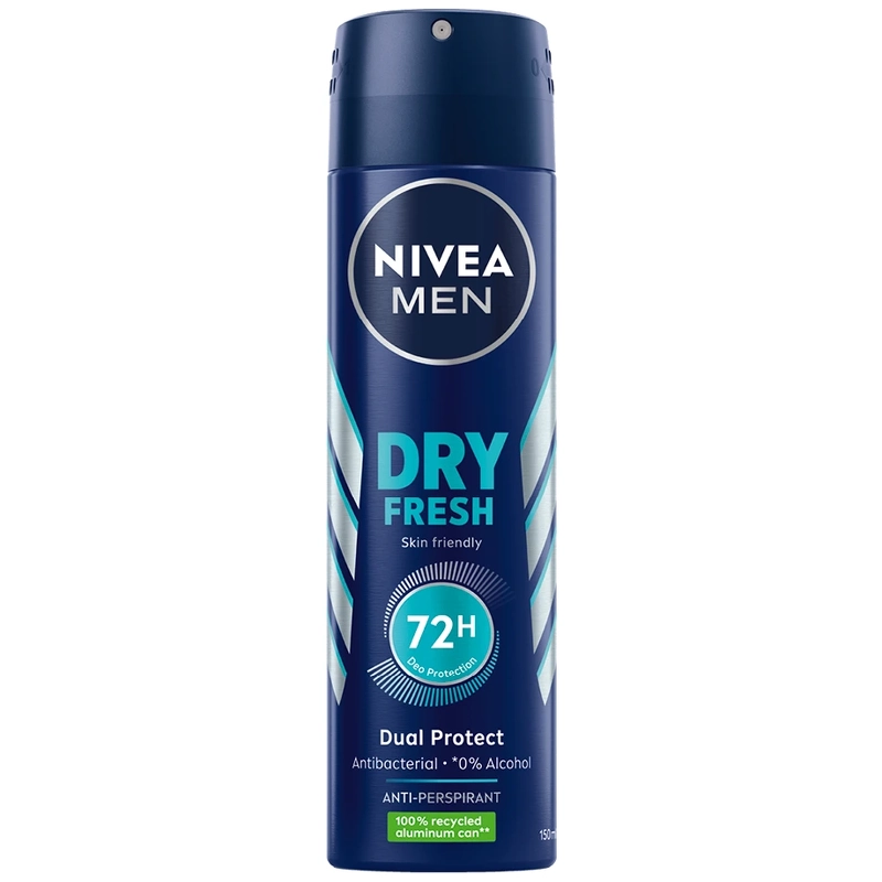 Nivea Men Dry Fresh Spray 150 ml