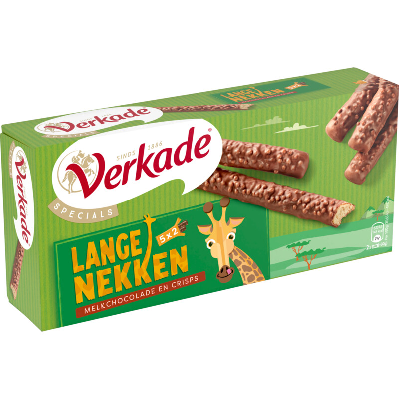 Verkade Lange nekken melkchocolade