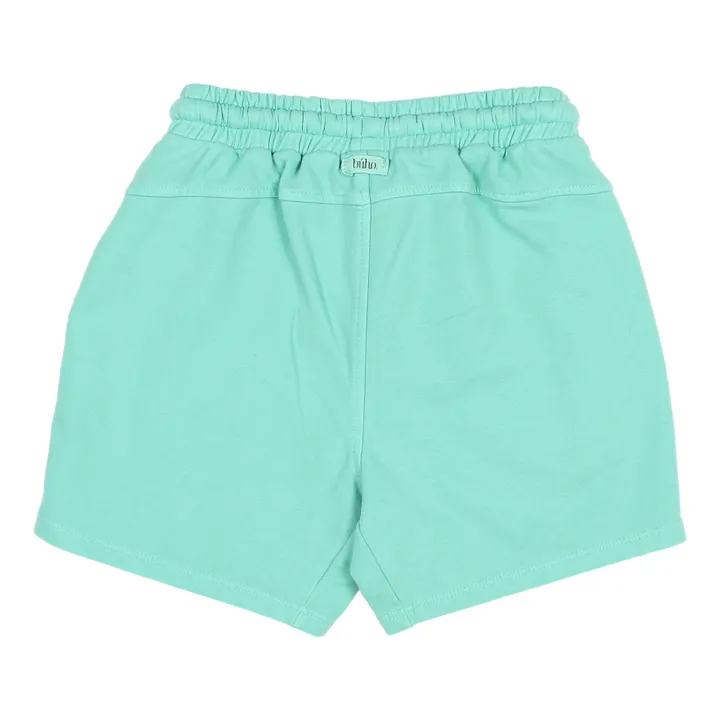 Búho Short Molleton Coton Bio | Vert