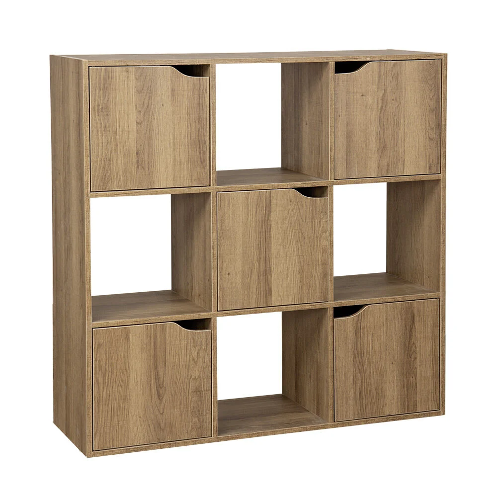 Meuble étagères mdf 9 casiers