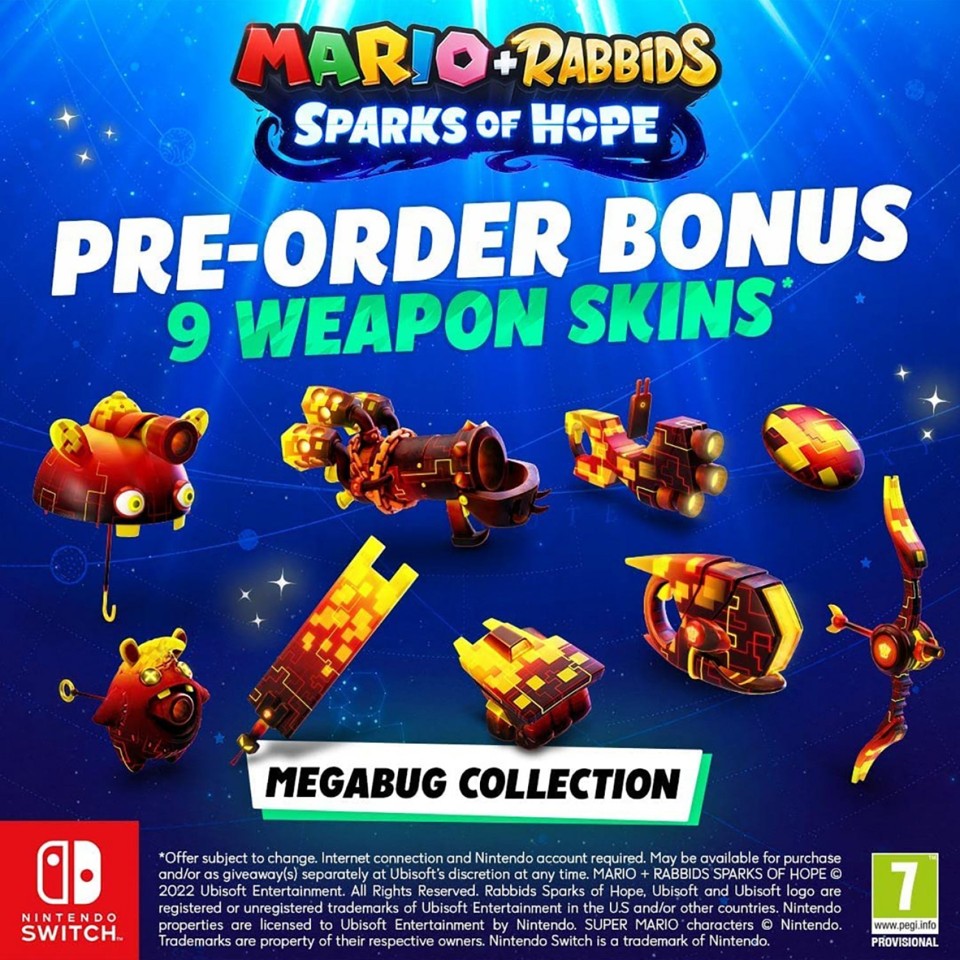 Mario + Rabbids: Sparks of Hope (Cosmic Edition)- Nintendo Switch