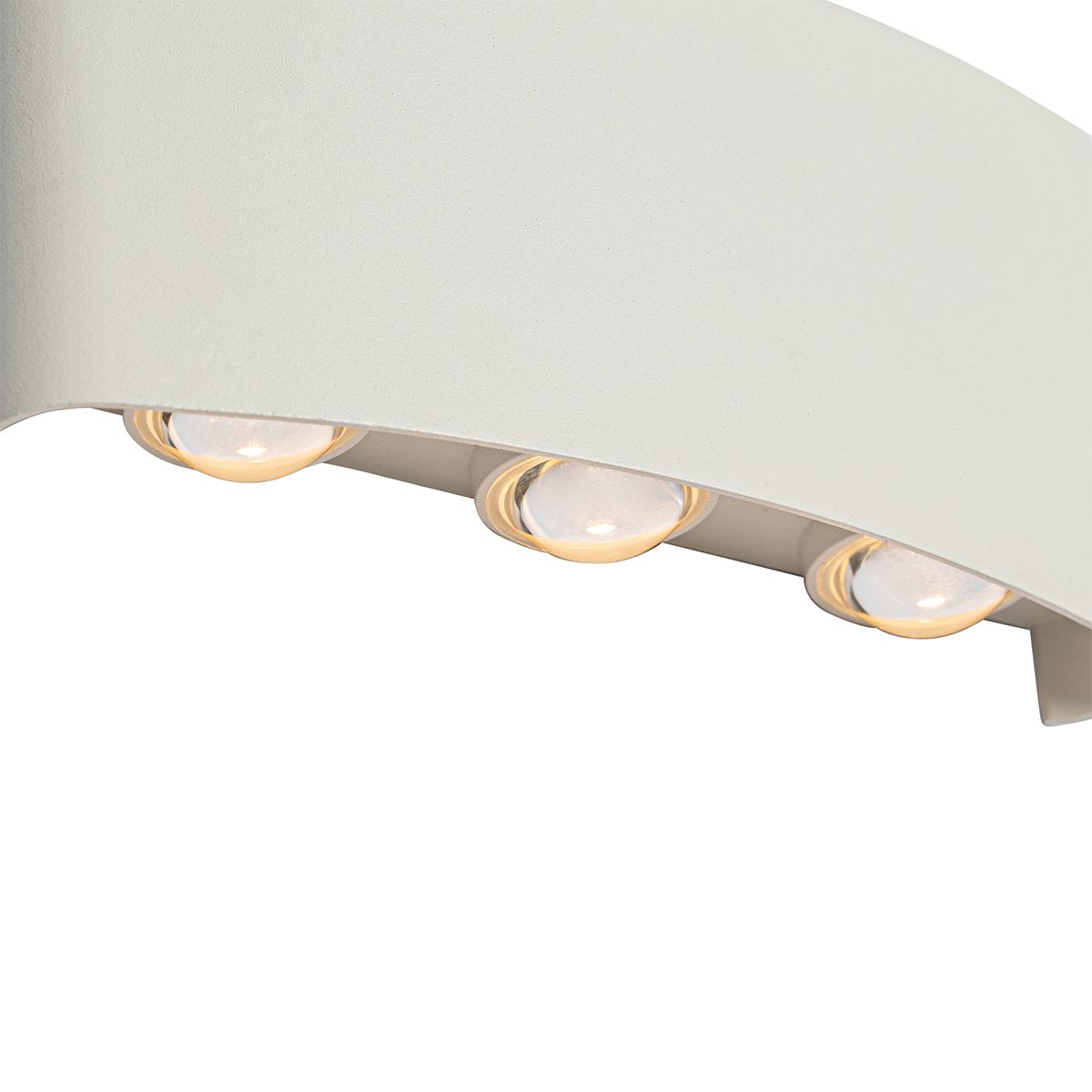 Buiten wandlamp wit incl. LED 6-lichts IP54 - Silly