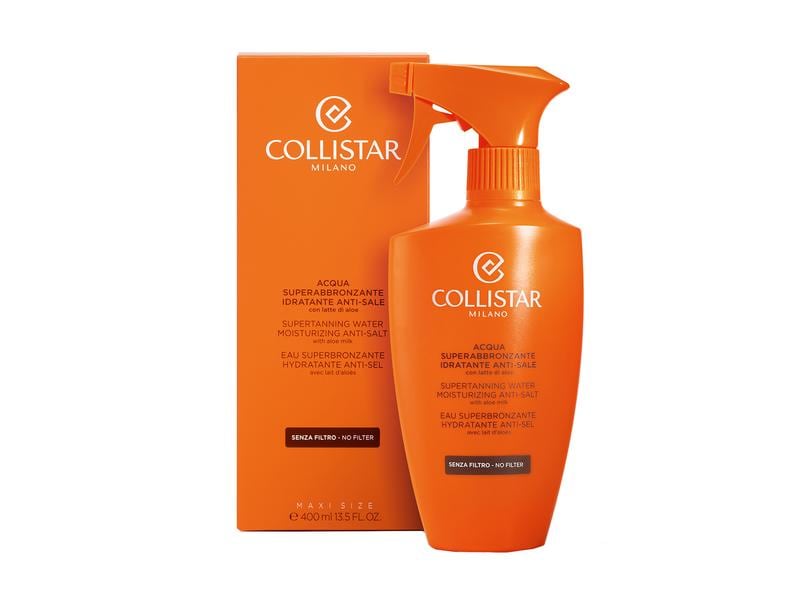 Collistar Supertanning Water Aloe 400 ml Hydratisierendes Anti-Salz-Superbräunungswasser mit Aloe-Milch