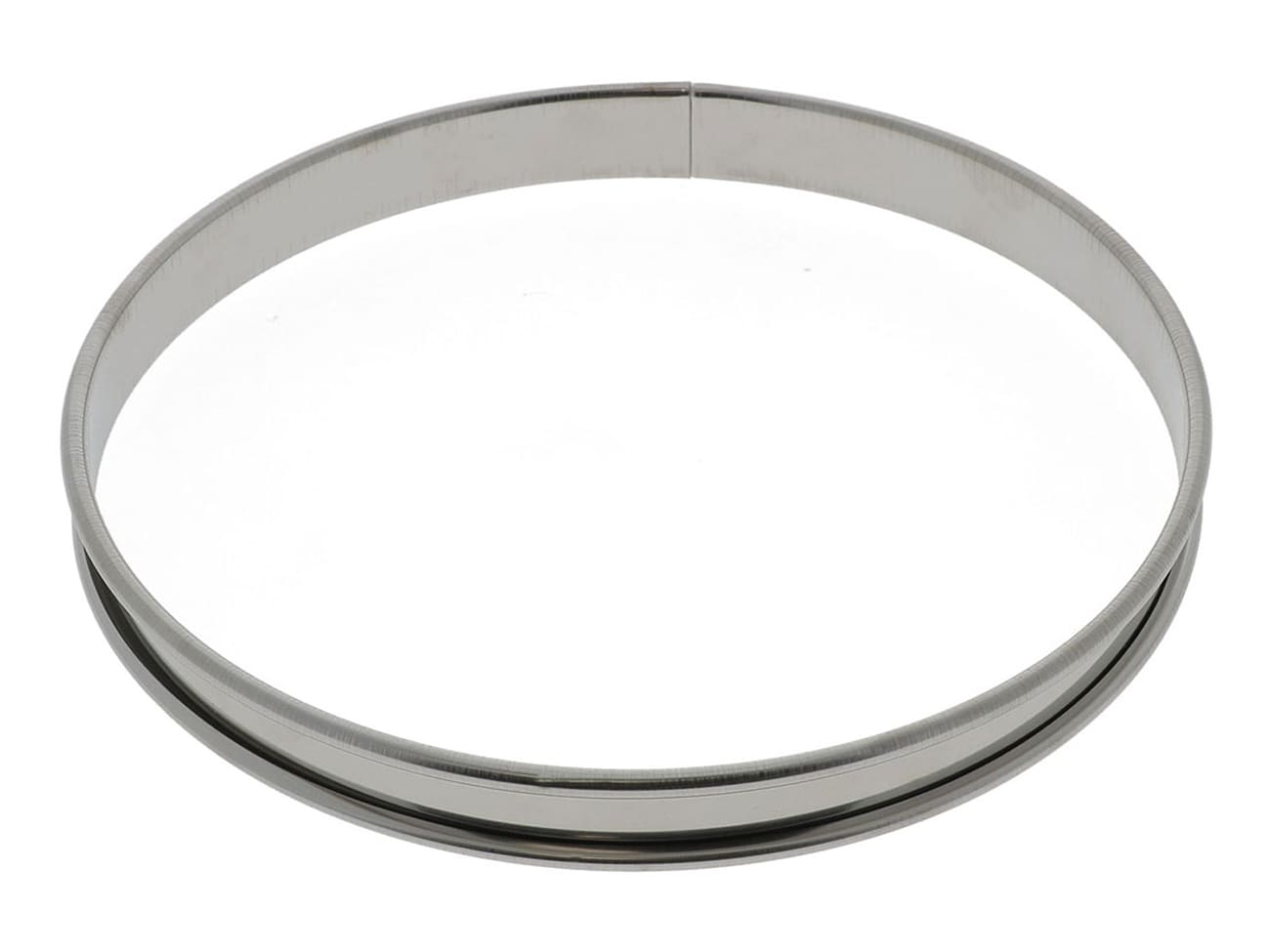 Cercle à tarte inox - ht 2,1 cm - Ø 16 cm - Mallard Ferrière