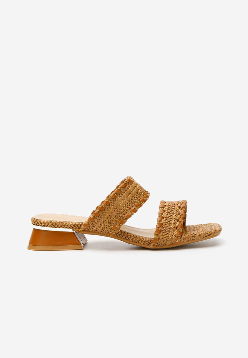 Mules a talon chameau Cindi V2