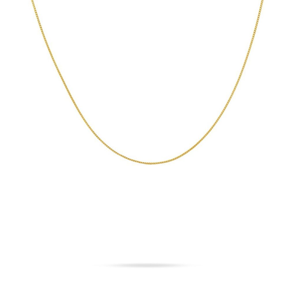 Chaîne Iris Maille Gourmette Or Jaune