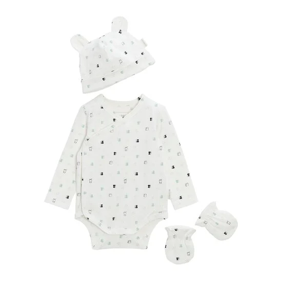Body + Bonnet + Moufles   Chatons        de               P'tit bisou