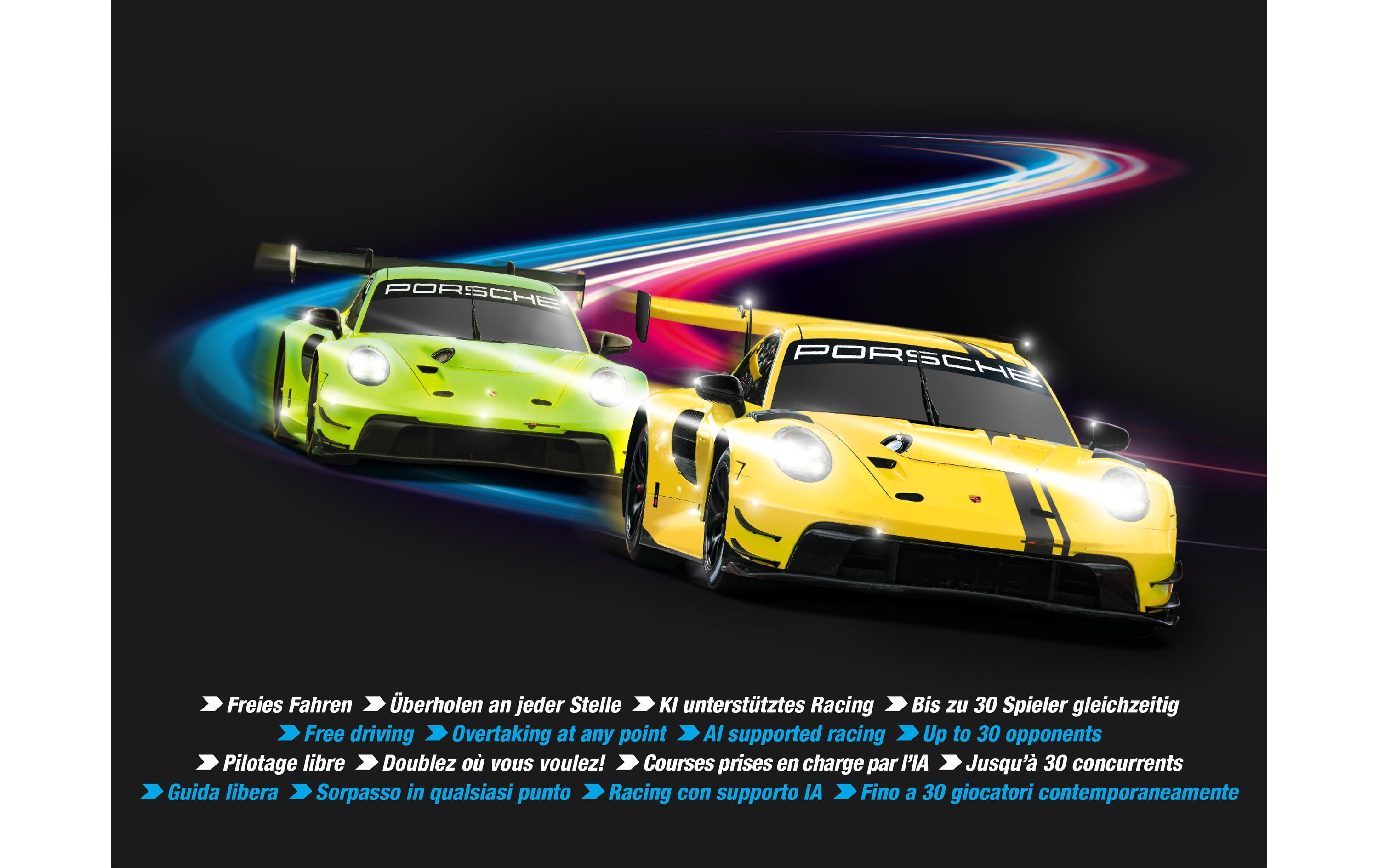 Rennbahnauto Speedway to Hell – Hybrid Set<br>Dynamisches Rennwagen-Spielset