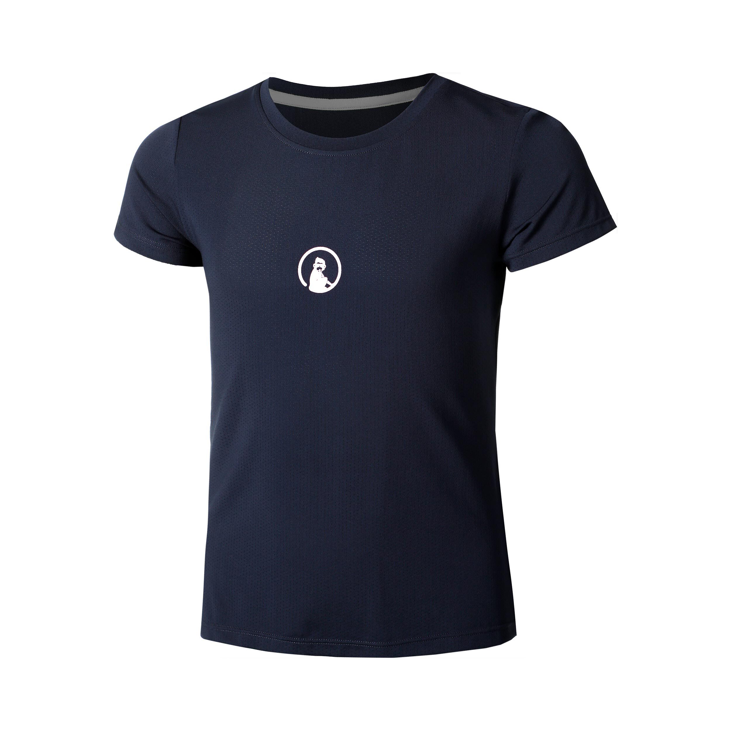 Quiet Please Retriever T-shirt Filles - Bleu Foncé