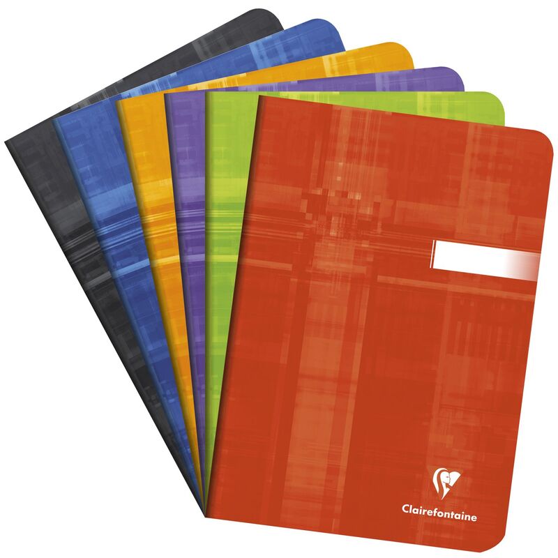 Clairefontaine MOSAI MATRIS LINIE Schulheft, 170 x 220 mm, liniert, assortiert