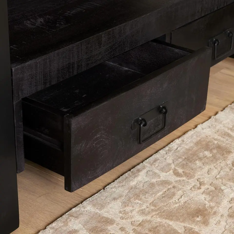 StarFurn - Tv meubel Boaz - 100 cm - zwart