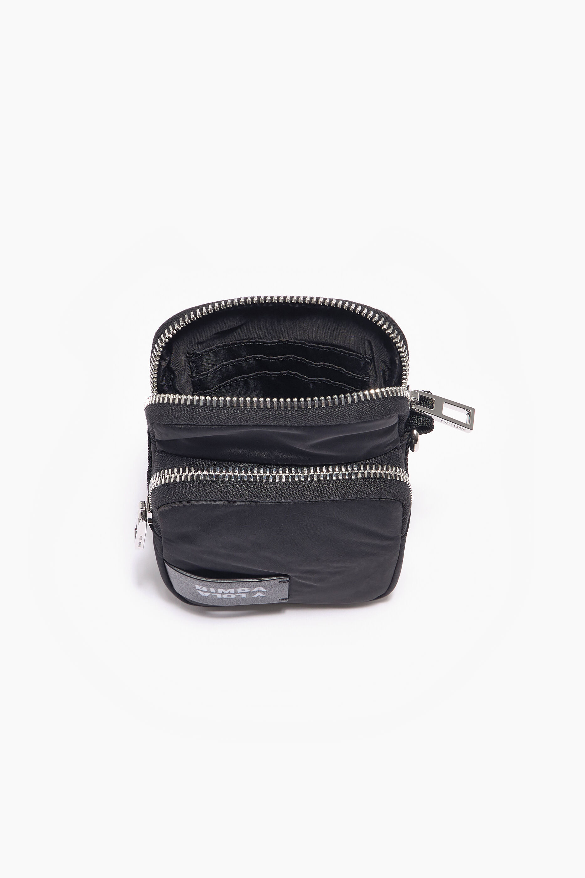 Bolsa pequena de náilon preta