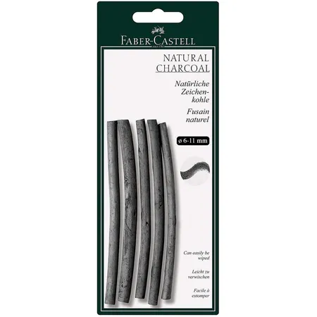 Faber-Castell Natürliche Zeichenkohle PITT®, 6-11mm