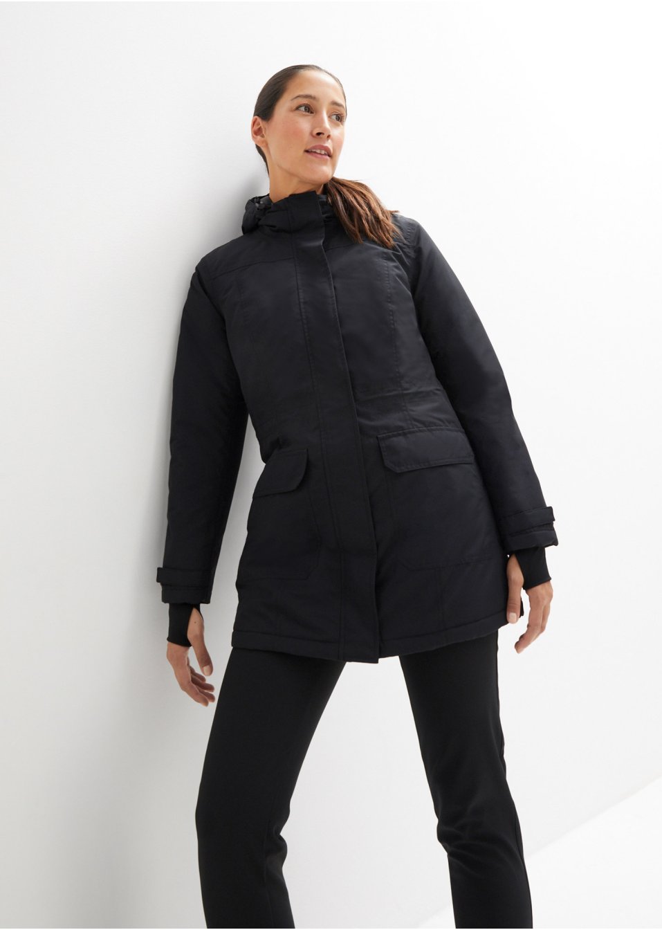Parka fonctionnelle imperméable, ampleur réglable