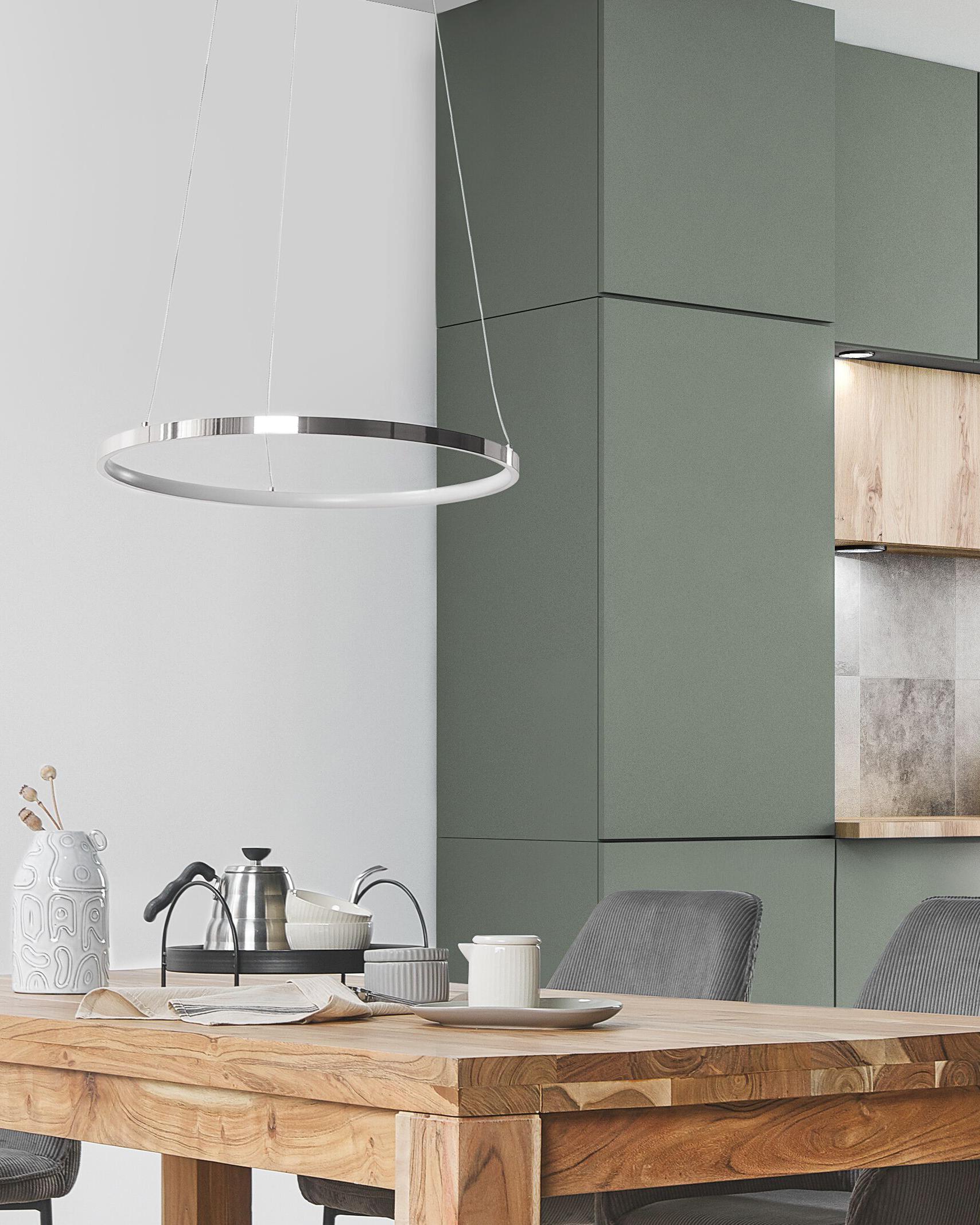 LED hanglamp JORDAN Metaal Zilver
