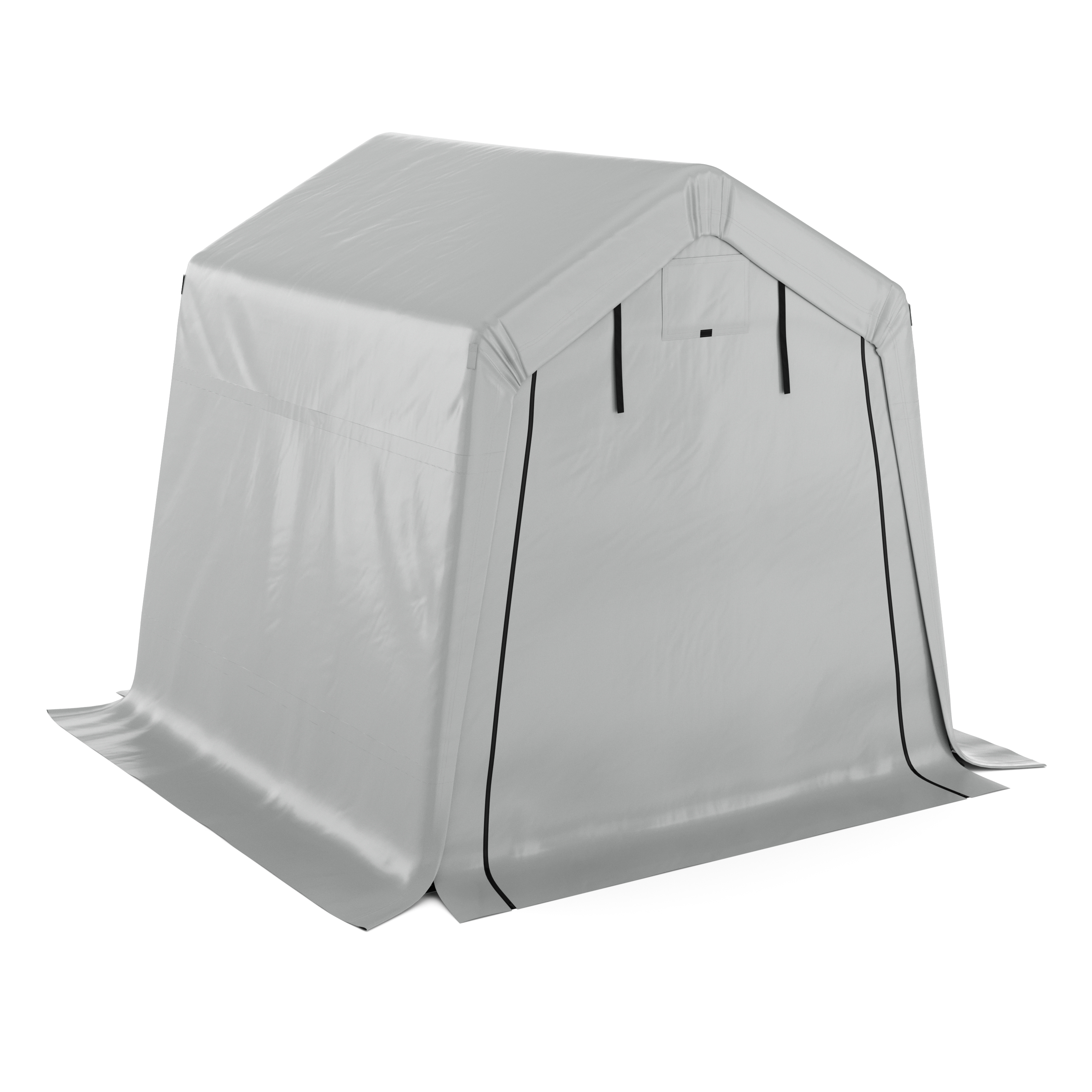 Zeltgarage Lagerzelt  1.8 x 1.8 m grau