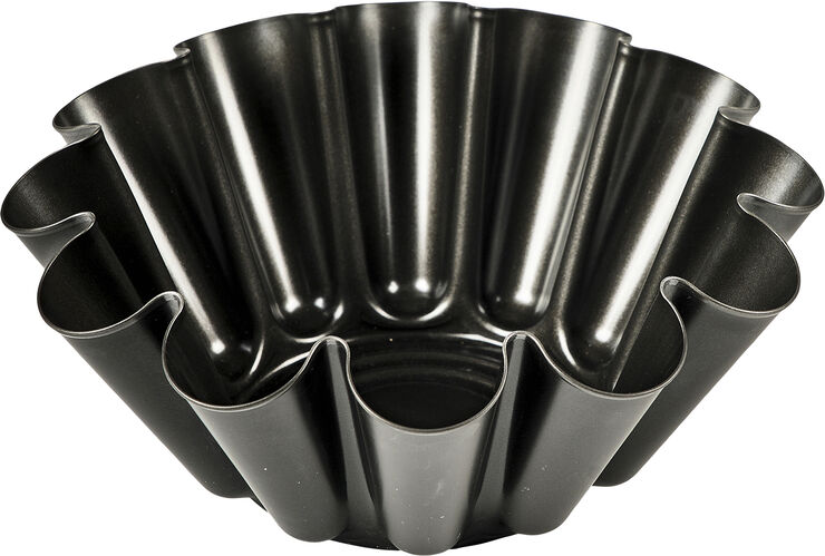 Blomsterberg Briocheform 22 x 9,3 cm Stål Sort