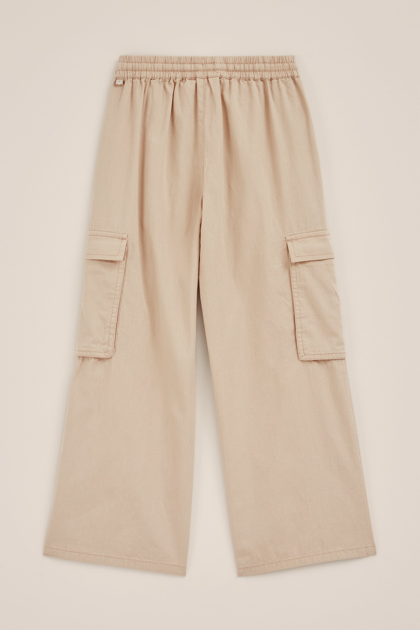 Meisjes cargobroek WE Fashion Beige