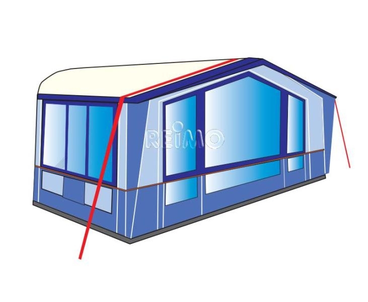Reimo Tent Sturmband-Set Jouni 14m für Markisen und Vorzelte