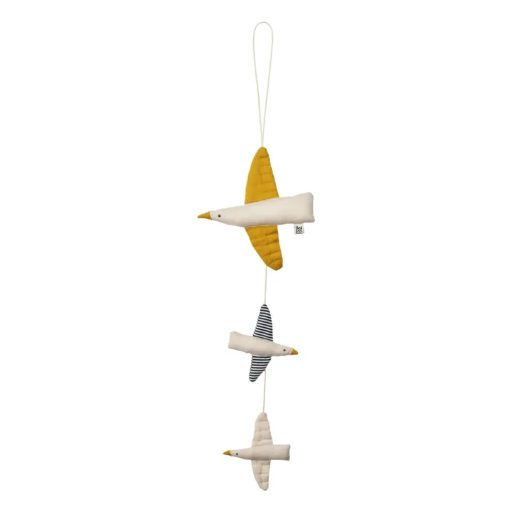 Liewood Mobile décoratif Waka en coton bio | Birds/Sea shell