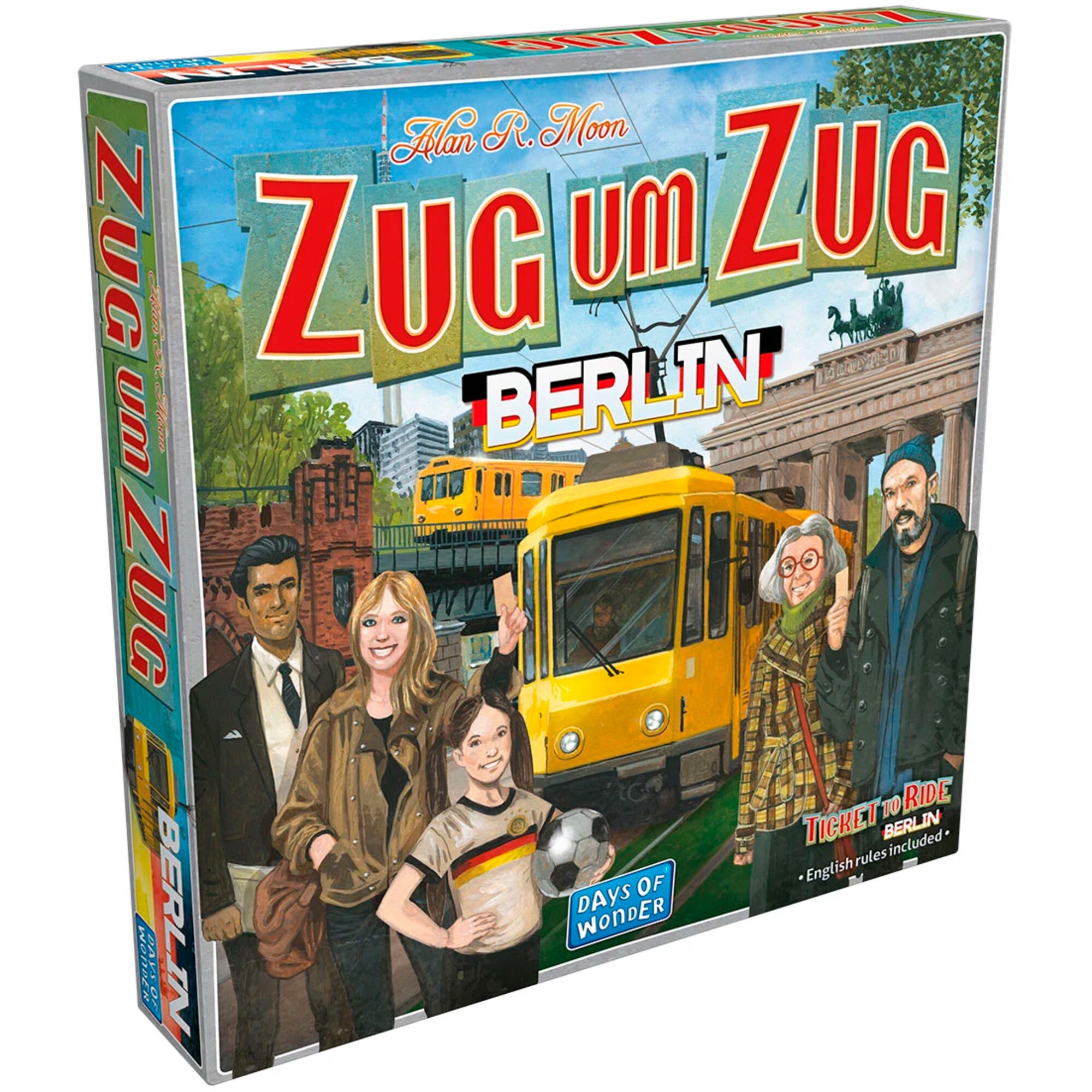 Asmodee Brettspiel Zug um Zug: Berlin