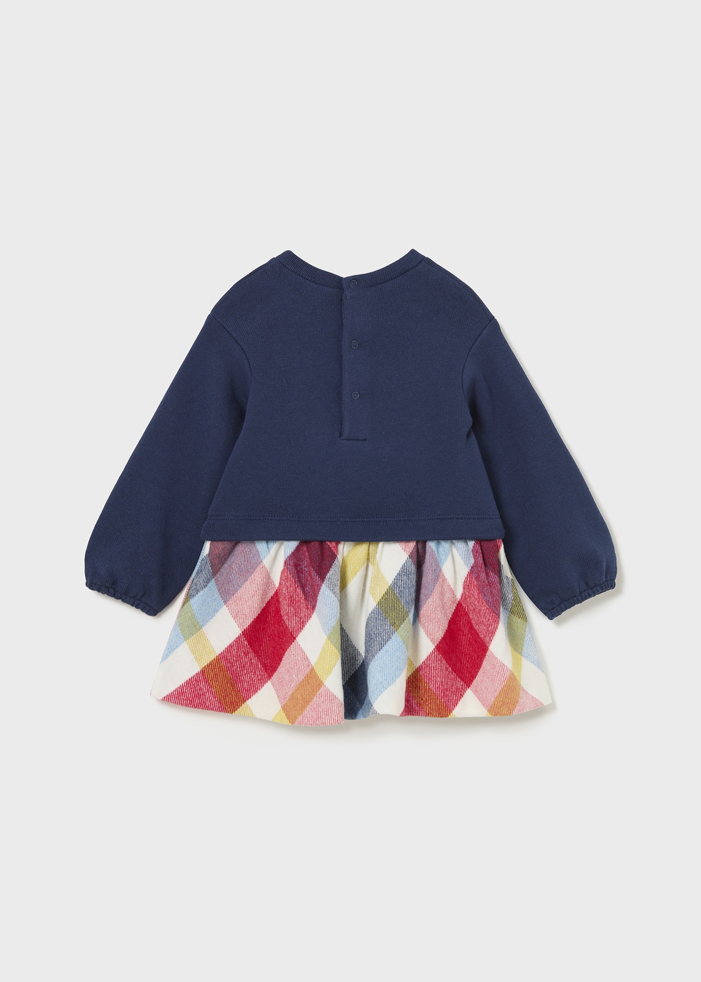 Vestido com estampa de bebê