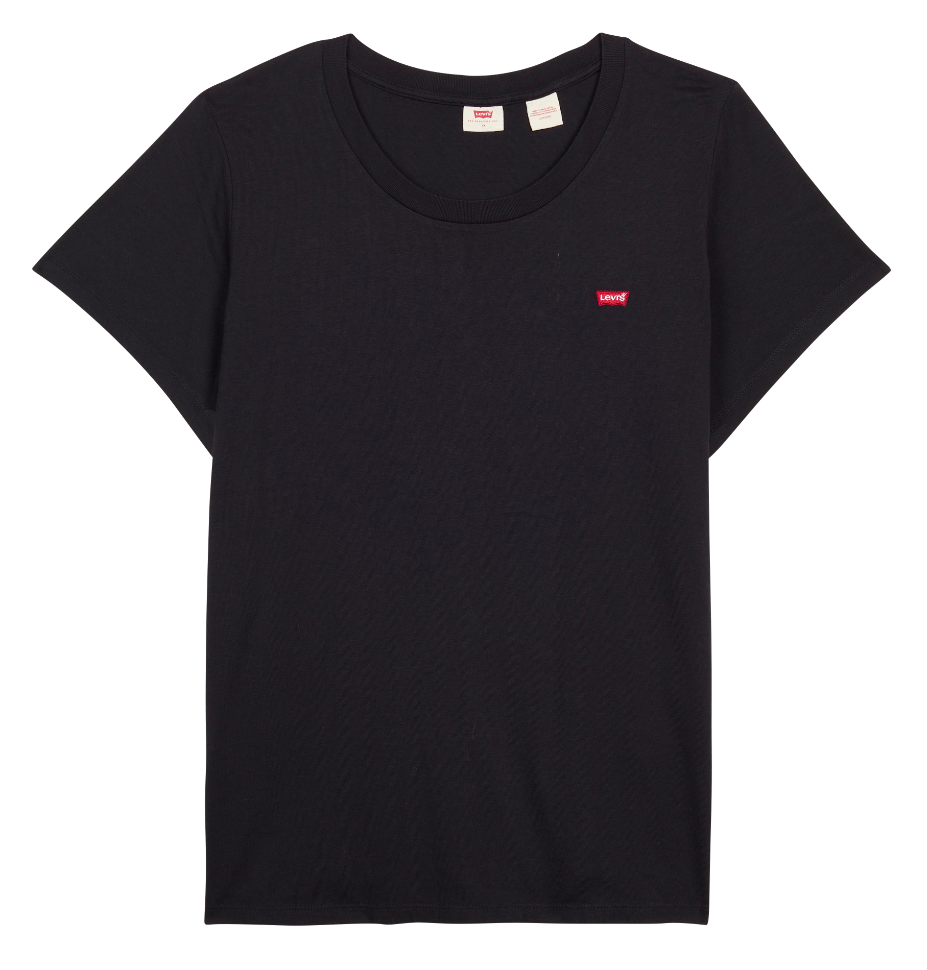 PL THE PERFECT TEE - Tee-shirt col rond en coton | Noir