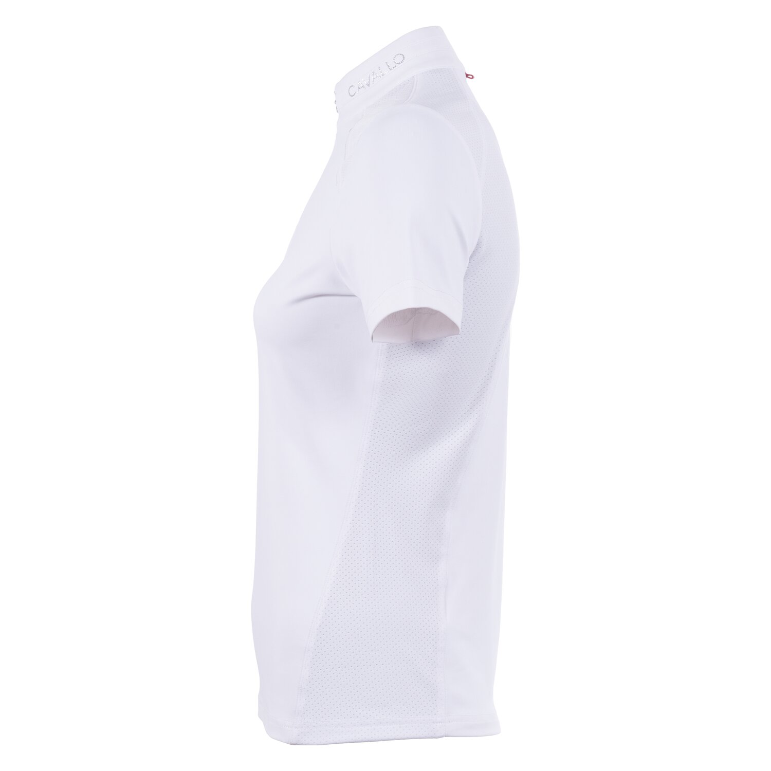 Cavallo Turniershirt CAVAL COMP HALFZIP - white