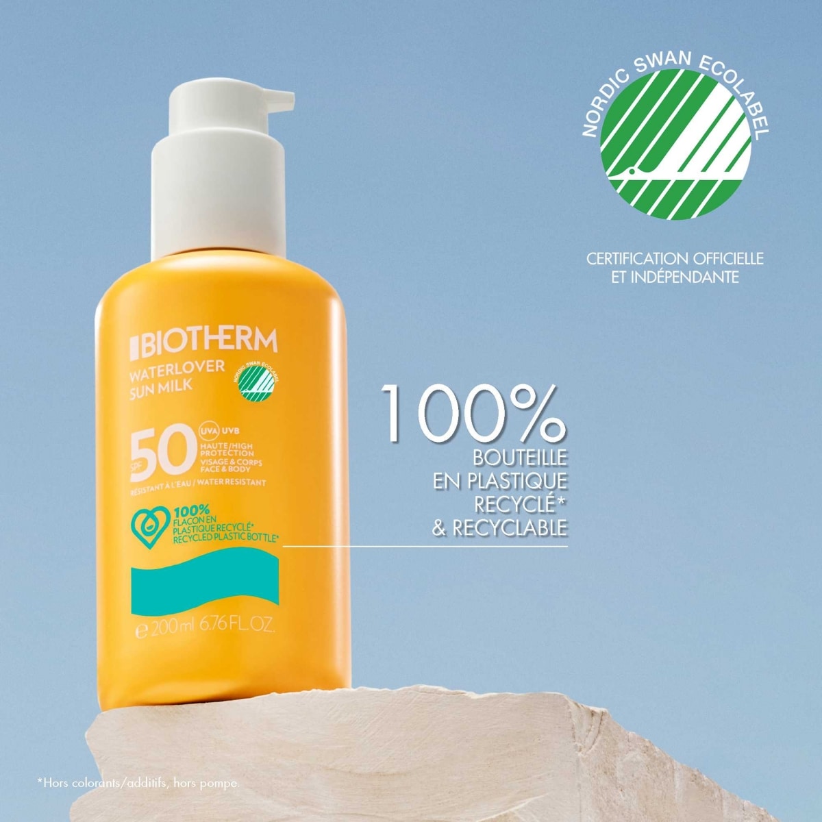 Biotherm Waterlover Lait Solaire Visage &  Corps SPF50