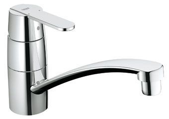 Grohe Get keukenkraan met lage uitloop chroom