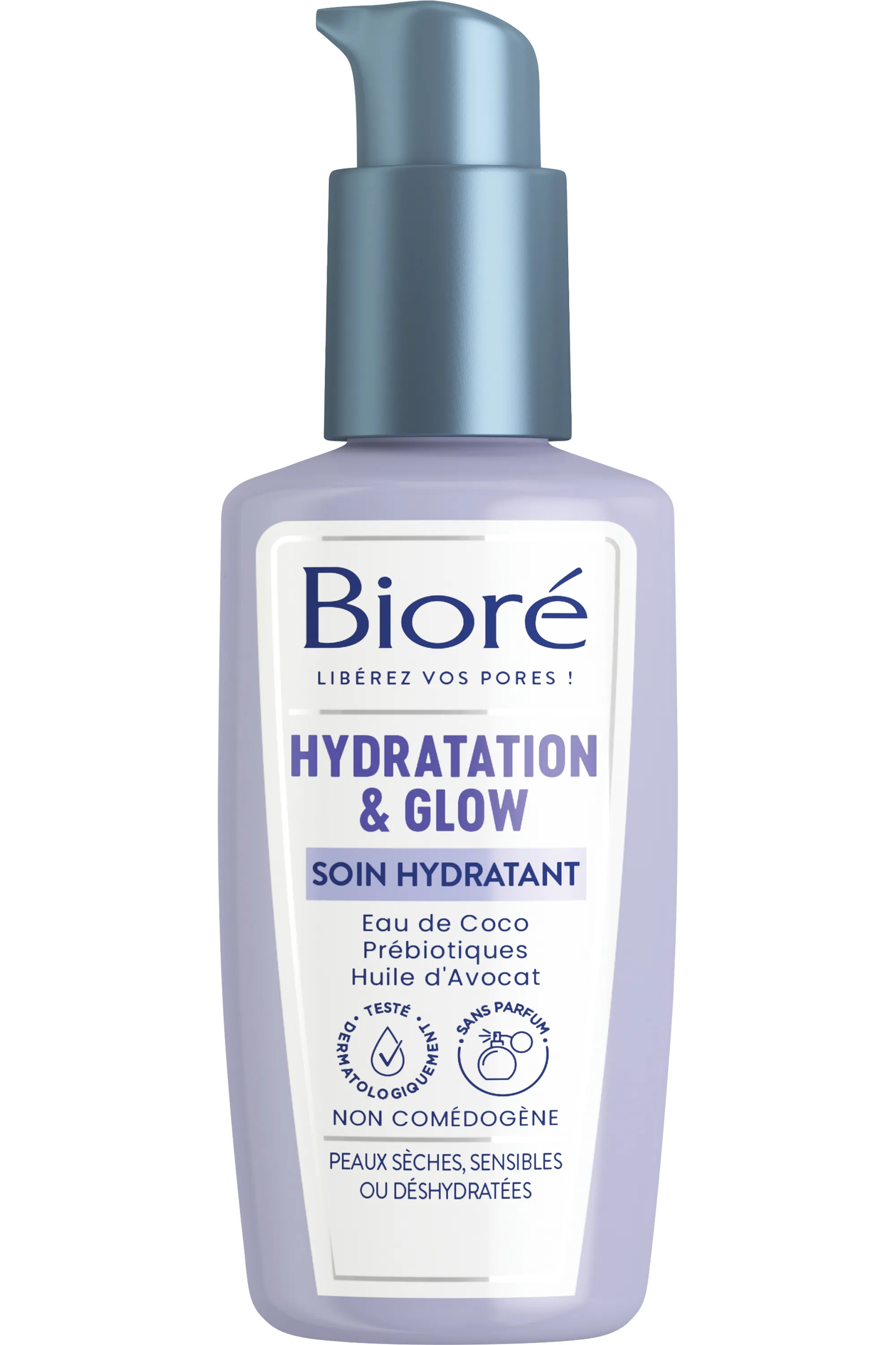 Bioré Soin visage hydratant Hydratation & Glow-100 ml
