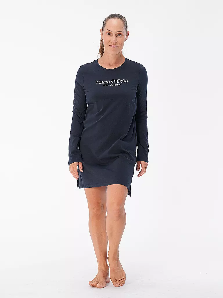 MARC O'POLO Nachthemd - Sleepshirt dunkelblau