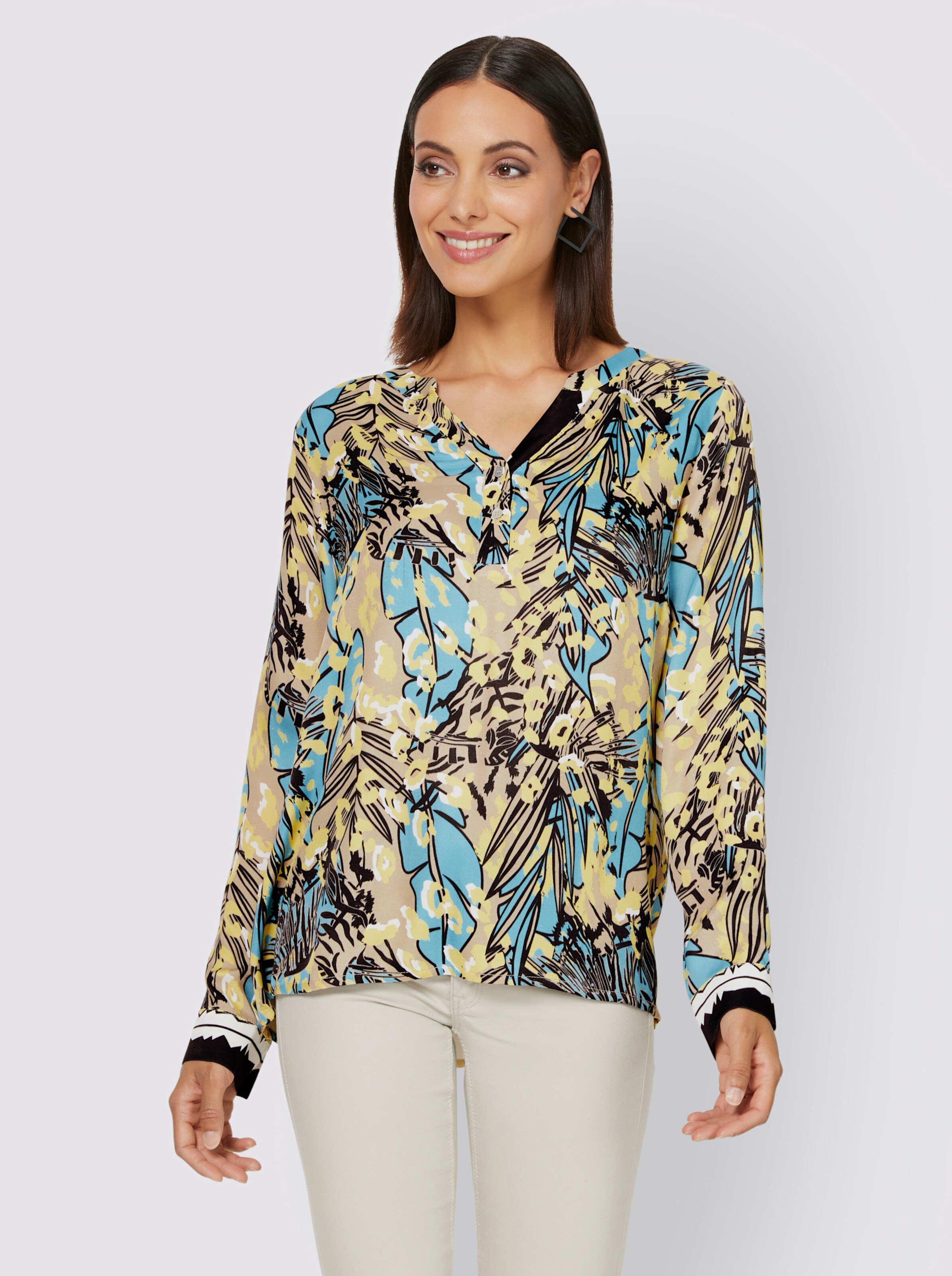 Druckbluse