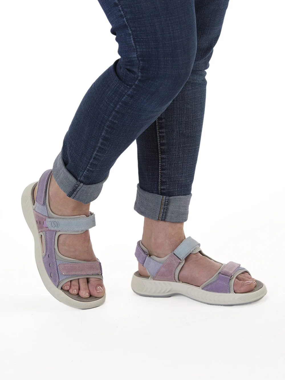 Sandale Avio rosa multi