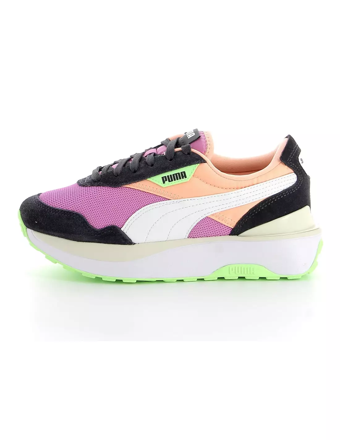 PUMA CRUISE RIDER - Baskets Fizzymelonebony