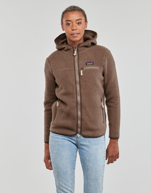 Patagonia - W'S RETRO PILE HOODY - Marron