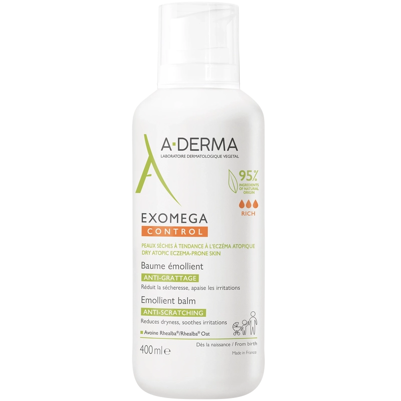 A-DERMA Exomega Control Balm 400 ml