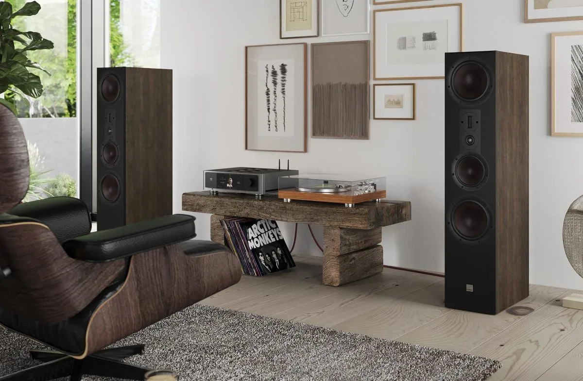 Dali Opticon 8 MKII Chêne foncé (la paire) Enceintes colonne